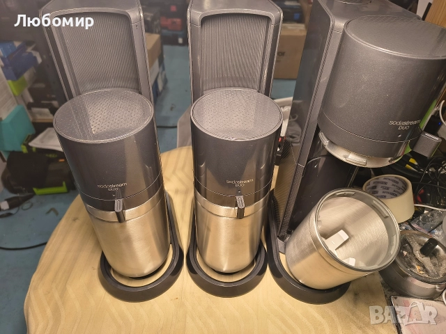 Машина за сода SodaStream Duo Titan Standard, Стомана, без CO₂ цилиндър, Черен , снимка 2 - Други - 52673149