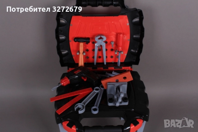 Куфар-маса с инструменти,детски комплект, снимка 5 - Конструктори - 52181750