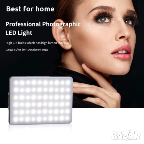 LED видео лампа , снимка 7 - Лед осветление - 52037955