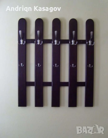 дървени закачалки за стена , снимка 5 - Декорация за дома - 50965336