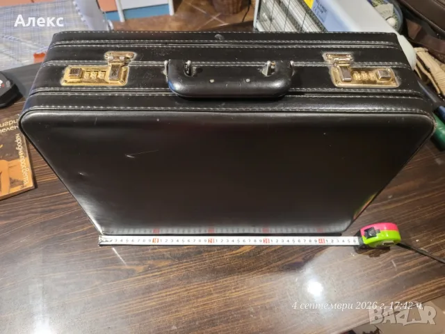 твърд куфар дипломатическо куфарче (Attache Case / Briefcase) , снимка 5 - Куфари - 55958572
