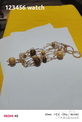 Красива гривна от чушки стъклени кристали сваровски