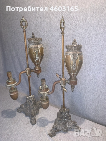 стари маслени лампи, снимка 8 - Антикварни и старинни предмети - 52358100