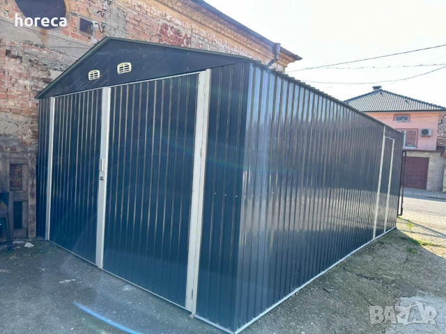 Сглобяем гараж/складово помещение, възможност за заключване, отлично състояние, снимка 2 - Гаражи и паркоместа - 53707904