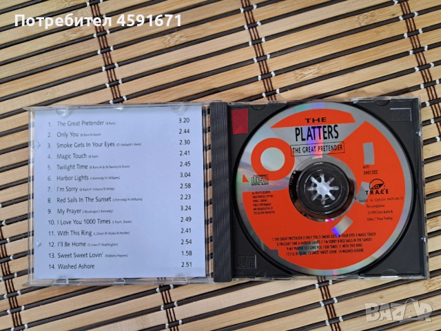 The World Of The Platters / The Great Pretender, снимка 2 - CD дискове - 51993896