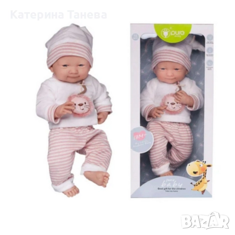 Реалистично бебе с реални размери 48см, снимка 4 - Кукли - 52388157