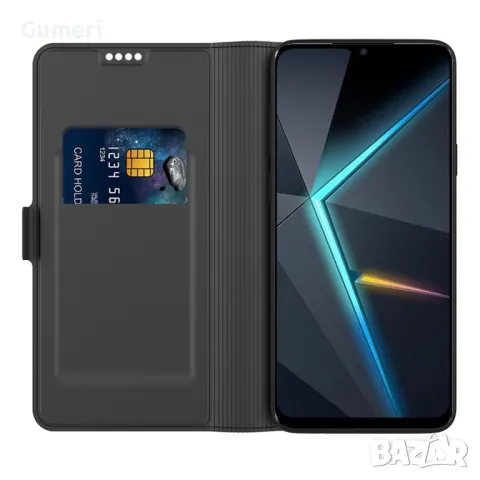 Тефтер "Wallet" За Vivacom 5G PRO Smartphone, снимка 5 - Калъфи, кейсове - 47694924