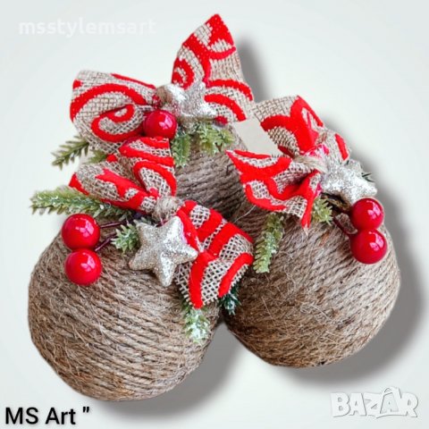 Коледна украса " Играчки за елха", снимка 5 - Декорация за дома - 38740515