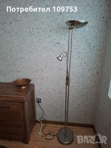 Стояща подова лампа h-180cm, снимка 15 - Настолни лампи - 53328480