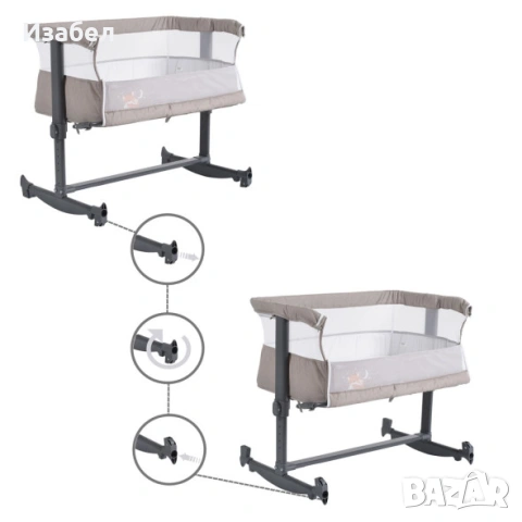 Кошара Next to me Cangaroo с матрак, снимка 8 - Кошарки - 53387256