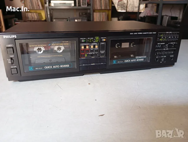 Dual Logic Cassette Deck Philips FC567, снимка 8 - Декове - 55845169