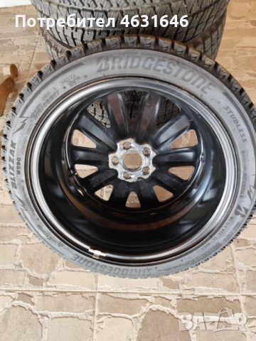 Зимни гуми с джанти Bridgestone blizzak ws90 215/45/17, снимка 2 - Гуми и джанти - 52312589