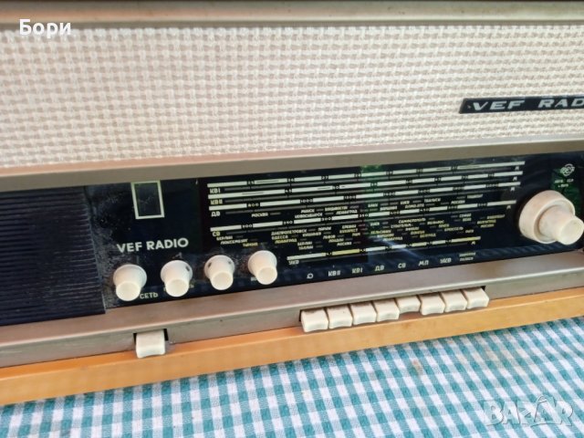 VEF RADIO 1965г, снимка 4 - Радиокасетофони, транзистори - 41571638