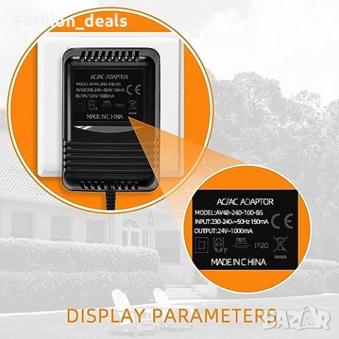 Нов Мощен Трансформатор Захранване Звънец Дом Офис, снимка 4 - Друга електроника - 42534881