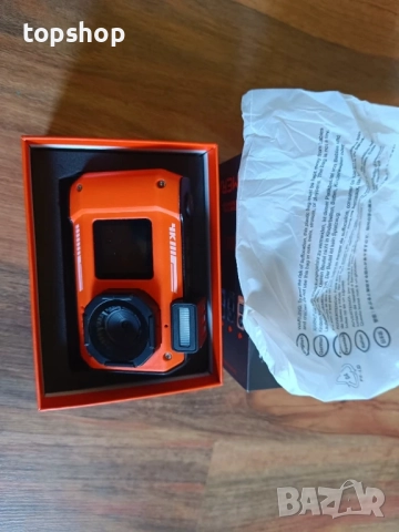 Нова 4K Подводна камера 33 FT Водоустойчива камера с два екранa Вградена батерия 2500 mAh 48MP..., снимка 10 - Камери - 51597988