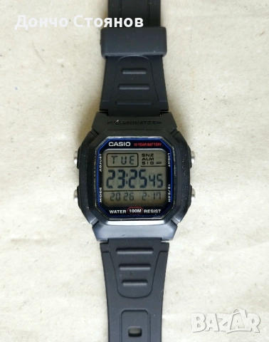 Мъжки часовник Casio W-800H / WR 10BAR
