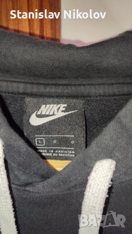 Суичър Nike NSW Fleece, Size L, снимка 4 - Спортни дрехи, екипи - 42612682