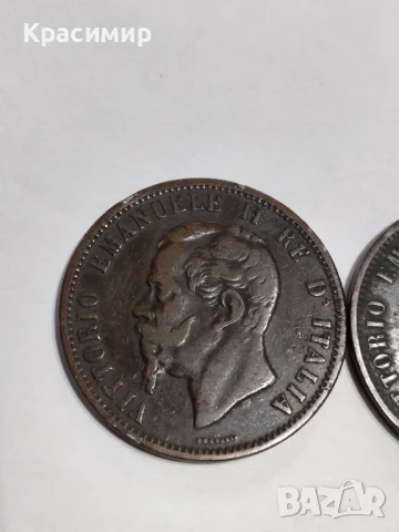 10 Чентесими 1866 г., снимка 7 - Нумизматика и бонистика - 51142179