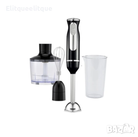 Пасатор с Чопър Voltz, 800W, Метален накрайник с бр. 1 колба 0.7л., Приставка за разбиване, Черен, 2, снимка 10 - Други - 52337217