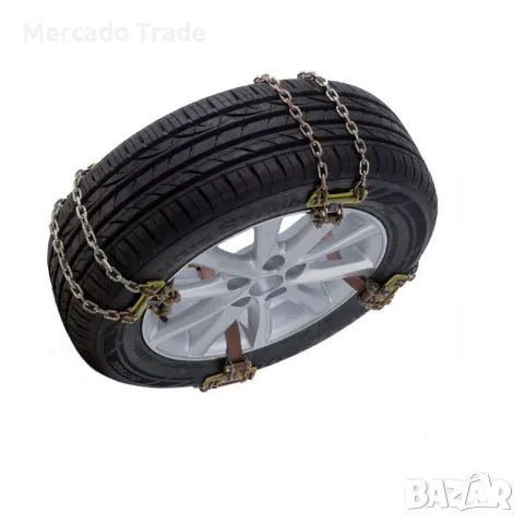 Комплект двойни вериги Mercado Trade, За сняг, За гуми, 185 - 265мм, 8бр.