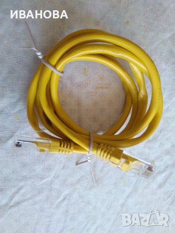 Кабел RG 45 1 метър, снимка 4 - Кабели и адаптери - 24560237