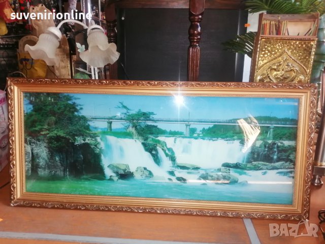 светеща картина на ток