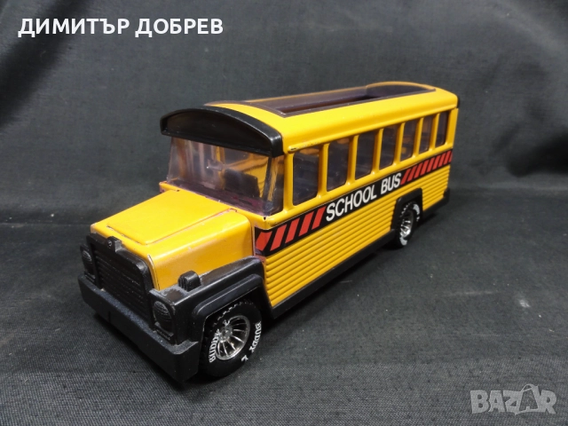 СТАРА РЕТРО МЕТАЛНА ИГРАЧКА УЧИЛИЩЕН АВТОБУС BUDDY-L HONG KONG 1981