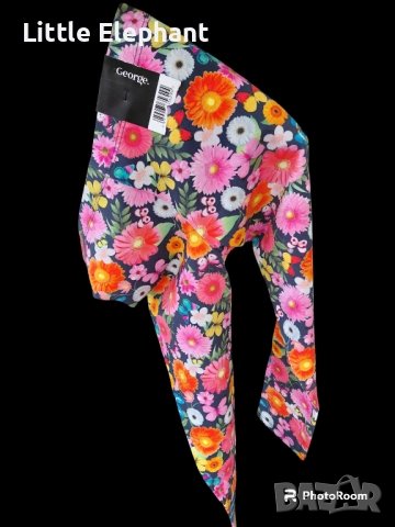 Клинче за 5-6 год мом фото принт цветя к пеперуди,колекция"Flowers",Англия/ново