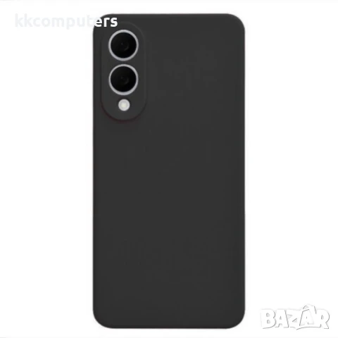 Силиконов кейс bSmart Silicone Soft Cover и Протектор За Samsung Galaxy S25 Edge