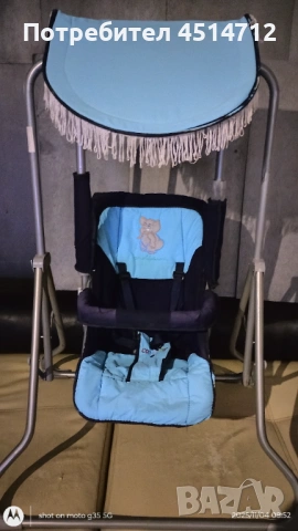 Маркова детска люлка ,с високо качество, снимка 6 - Детски люлки - 53127713