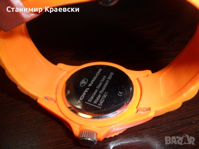 Tom Tailor 5407901 orange watch, снимка 5 - Дамски - 41167680