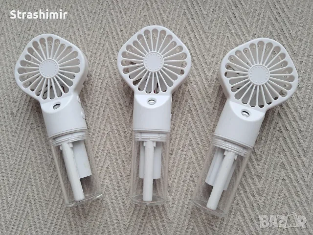 Мини USB вентилатор с пулверизатор за охлаждане - 3 бр.