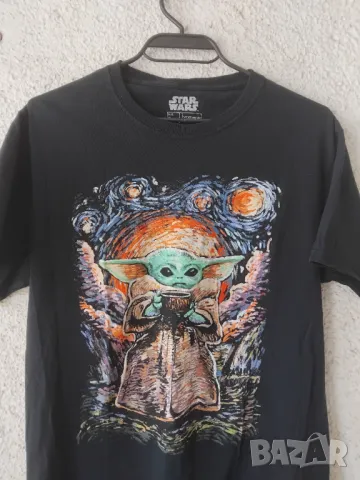 Star Wars - Yoda / Йода - 100% оригинална ART / АРТ  тениска , снимка 5 - Тениски - 50101341