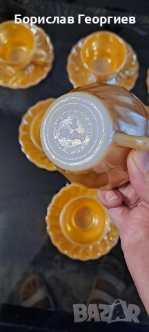 Сервиз за кафе Fire King USA, снимка 4 - Сервизи - 53620605