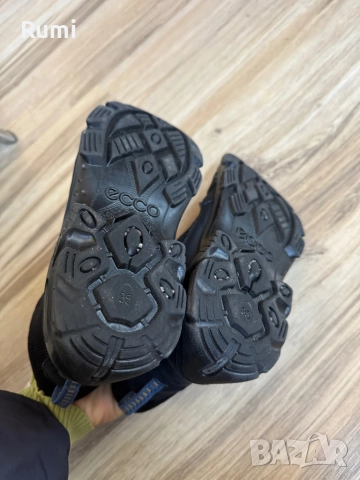 Оригинални юношески непромокаеми ботуши ECCO ! 35 н, снимка 9 - Дамски боти - 41509055