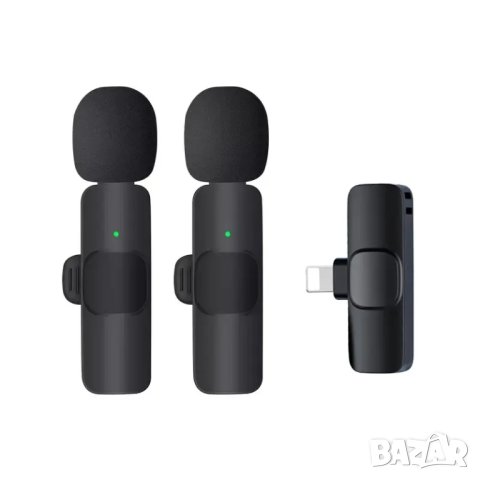 Микрофон за Смартфон, Type C, IPhone, за Android, микрофони, безжичен, жак, интервю, букса, Type-C, снимка 4 - Слушалки, hands-free - 41942612