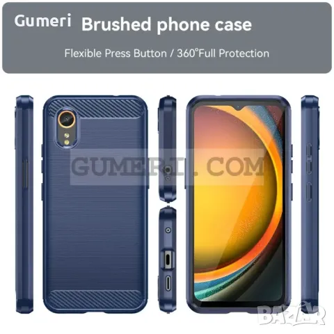 Гръб - Карбон Шарк за Samsung Galaxy XCover7, снимка 10 - Калъфи, кейсове - 47602549