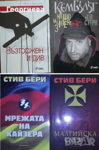 Книги детски, художествена литература, самоусъвършенстване, кулинария, снимка 5 - Други - 42038328