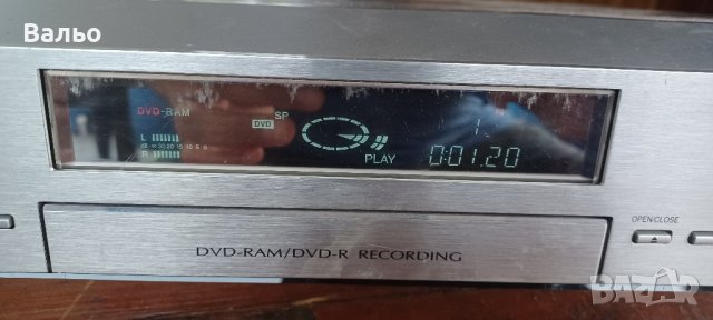 Panasonic DMR-E 20 DVD RAM, снимка 2 - Плейъри, домашно кино, прожектори - 42293633