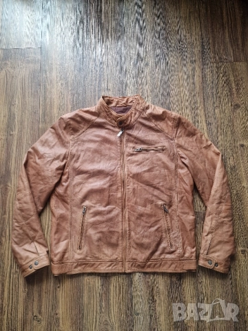 Страхотно мъжко кожено яке MARIO CONTI размер 2XL