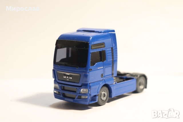 WIKING H0 1/87 MAN ВЛЕКАЧ КАМИОН МОДЕЛ ТИР КОЛИЧКА, снимка 7 - Колекции - 52997019