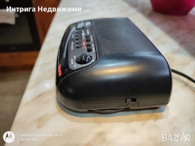 Радиочасовник Panasonic RC-Q500 Quartz в отлично състояние., снимка 2 - Радиокасетофони, транзистори - 56135272