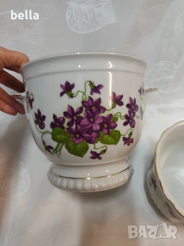 Комплект баварски кашпи Bareuther Waldsassen, снимка 6 - Други - 53836117