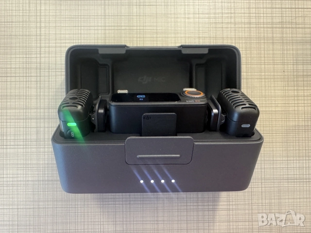 микрофон DJI Mic 2 2-Person Wireless Microphone / Recorder (2 TX + 1 RX), снимка 2 - Микрофони - 55853901