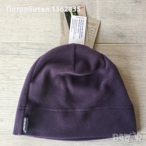 НОВА унисекс поларена зимна виолетова шапка JACK WOLFSKIN от Германия, снимка 3 - Шапки - 51533305