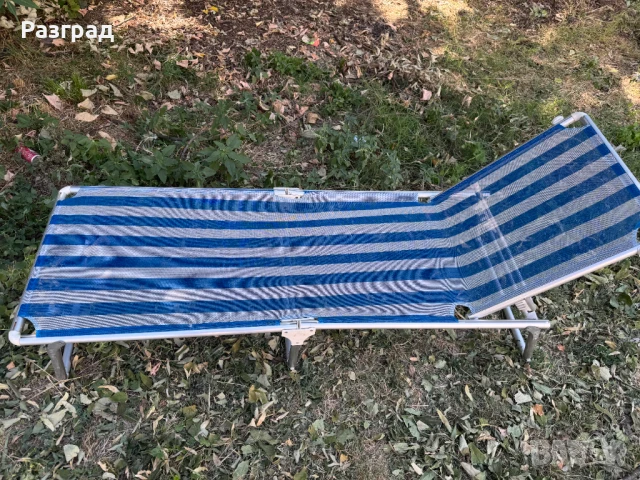 Сгъваеми шезлонги 2бр с шалтета , снимка 4 - Къмпинг мебели - 51351656