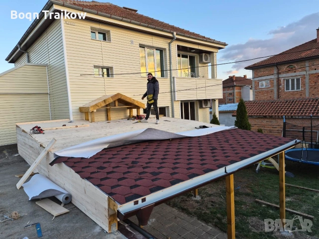 изграждане на навеси и дървени конструкции , снимка 14 - Други ремонти - 53071765