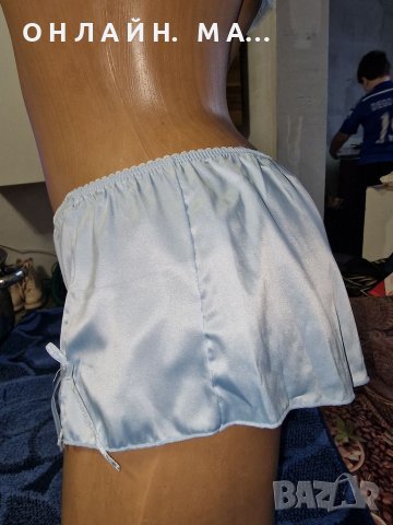 Сатенен комплект X-LARGE /L.XL, снимка 4 - Корсети, бюстиета, топове - 39046671