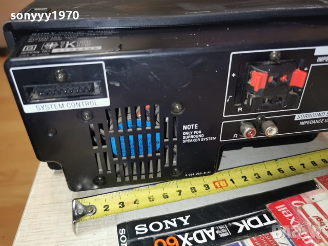 SONY TA-H4800 AMPLIFIER MADE IN JAPAN 1412252116, снимка 16 - Ресийвъри, усилватели, смесителни пултове - 52794766