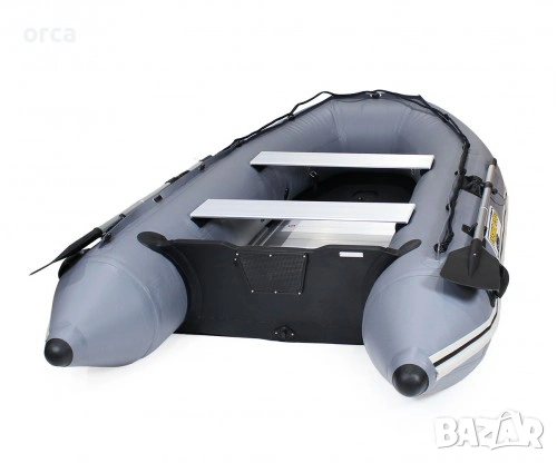 Лодка Premium Carp Boat Maxi 290 см алуминиево дъно транец мощ, снимка 2 - Такъми - 53242490